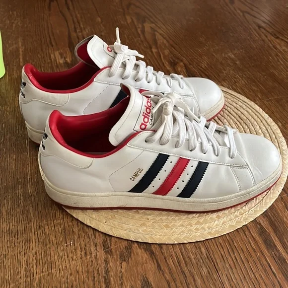 Adidas Men Campus Old School Sneakers Size 11.5 - Picture 1 of 8